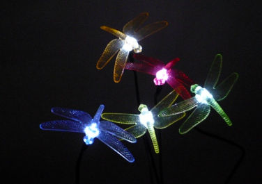 太阳能蜻蜓草坪灯